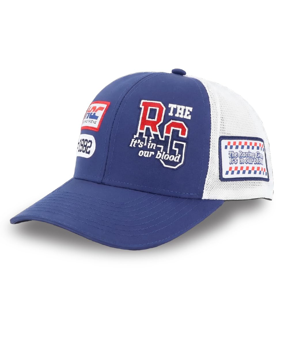 Amazon | [Honda] 2026HRC ヴィンテージスタイルメッシュCAP (ネイビー